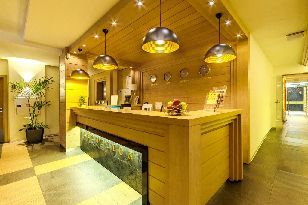 Amira Boutique Hotel Bansko Luaran gambar Reception