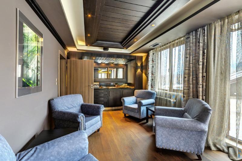Amira Boutique Hotel Bansko Luaran gambar A 3D rendering of a living room